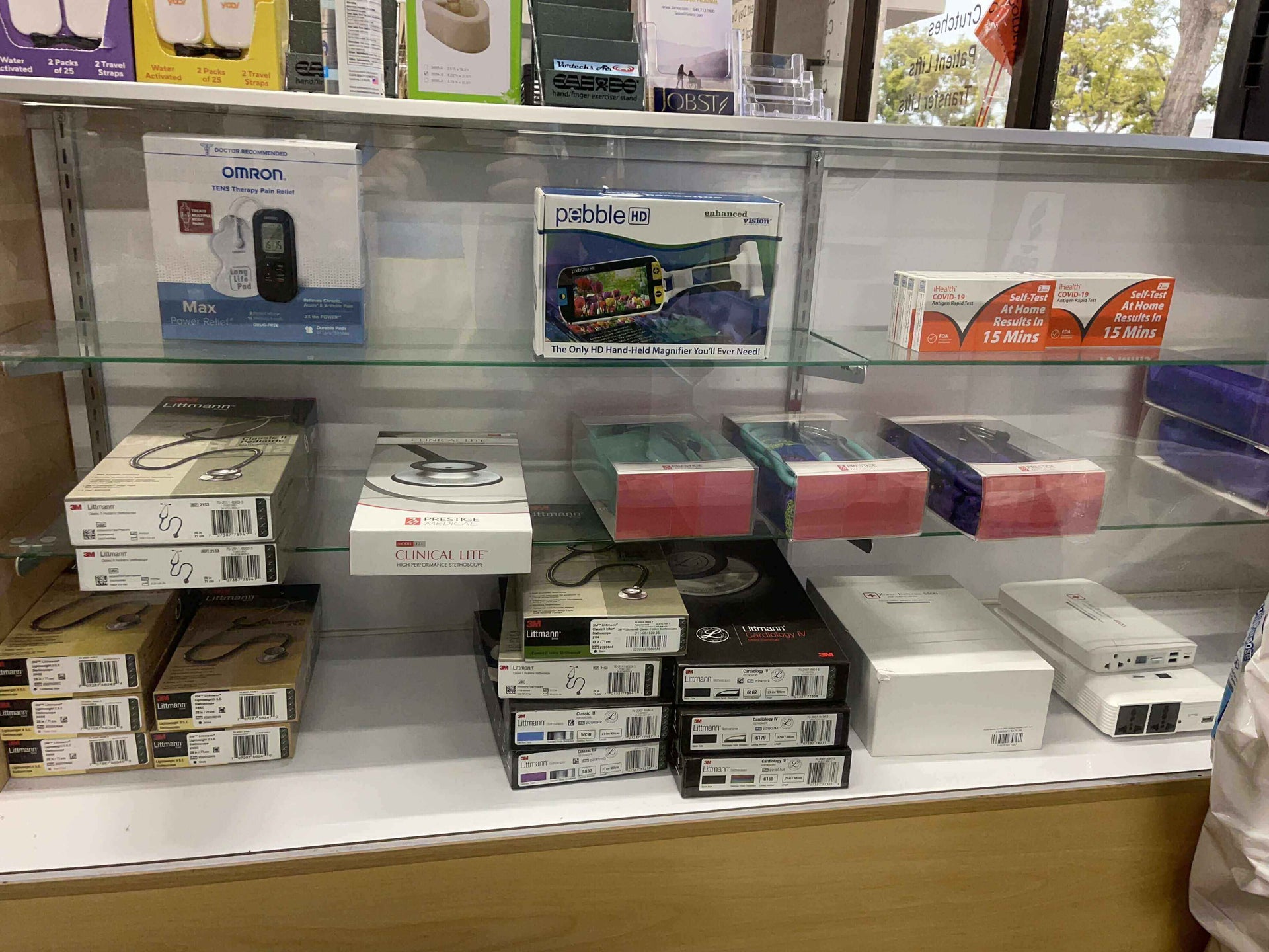 exam and diagnostics tools in store